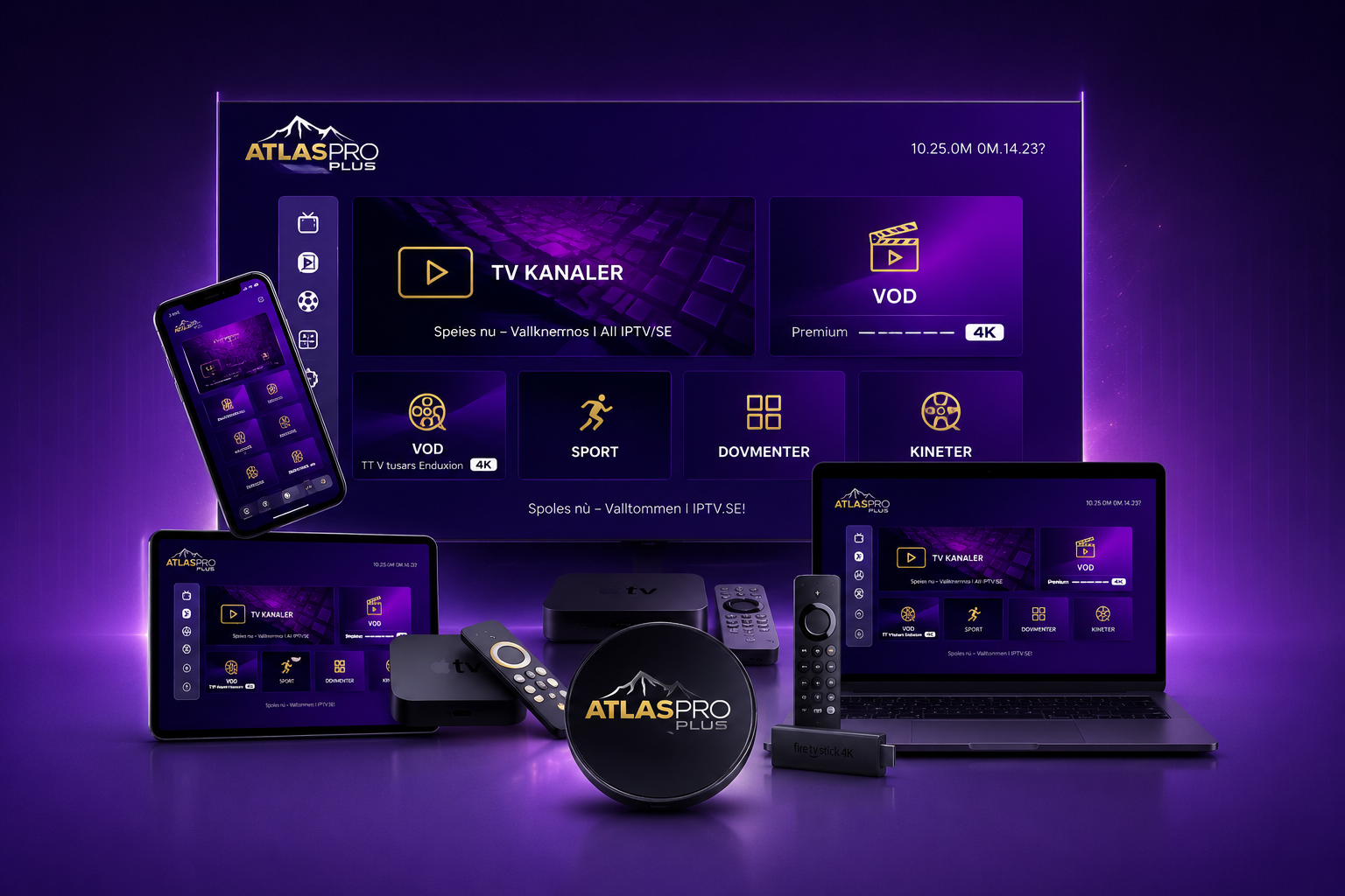 Atlas Pro – Appareils compatibles